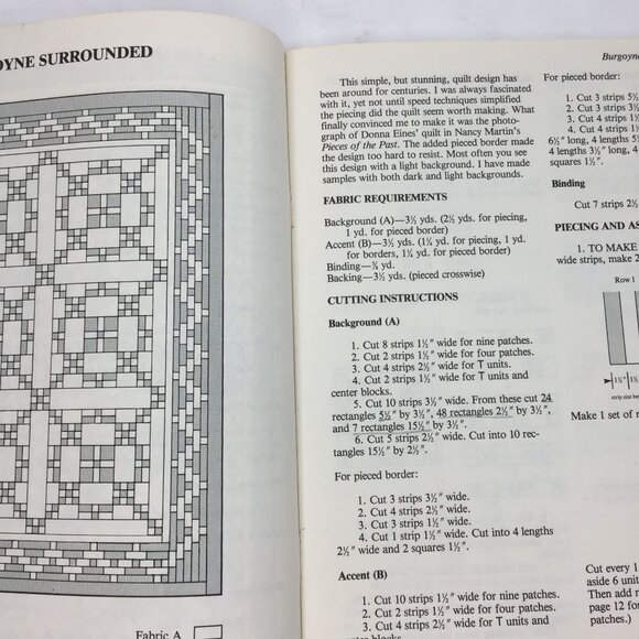 Vintage 1989 Even More Book 3 Template-Free Series Trudie Hughes Quilt Patterns - Picture 5 of 11